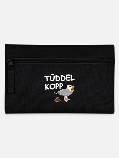 Tüddelkopp Möwe - Federtasche - Schwarz