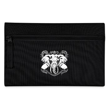 Elephant Boxer Boxing MMA - Pencil Case - black - Front