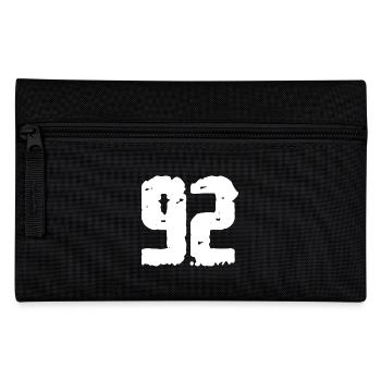 92 Number Vintage - Pencil Case - black - Front