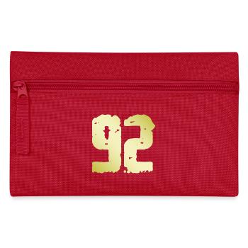 92 Number Vintage - Pencil Case - red - Front