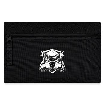 Shark Boxer Boxing MMA - Pencil Case - black - Front