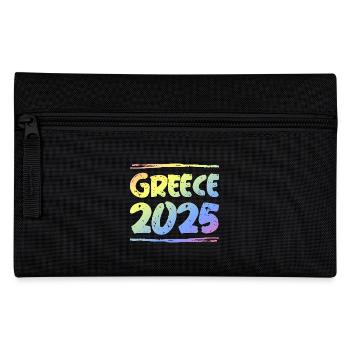 Grèce 2025 Coloré - Trousse - noir - Devant