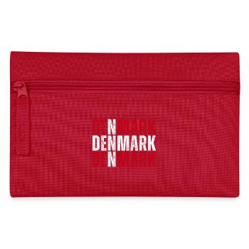 Flag of Denmark, Danish pride - Pencil Case - red - Front