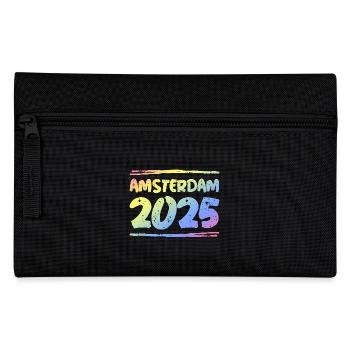 Amsterdam 2025 Colorful - Pencil Case - black - Front