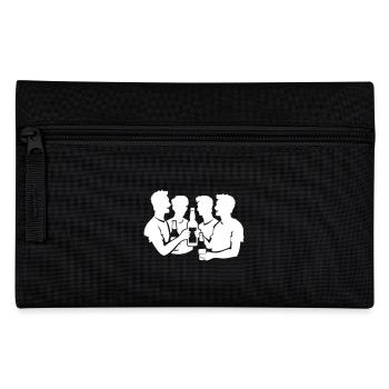 Studenten Party - Federtasche - Schwarz - Vorne