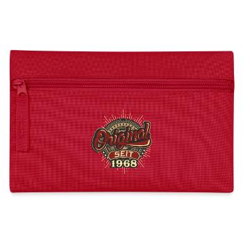 Geburtstag Original seit 1968 - Federtasche - Rot - Vorne