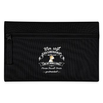 PARSON RUSSELL TERRIER luck - Pencil Case - black - Front