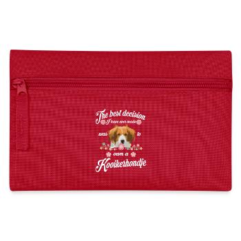 Kooikerhondje - Federtasche - Rot - Vorne