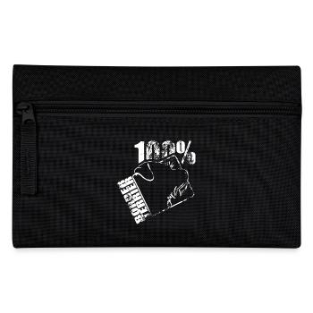 BORDER TERRIER 100 - Federtasche - Schwarz - Vorne