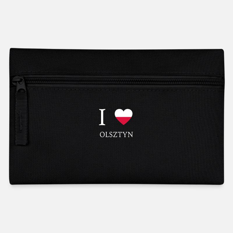 i love polen OLSZTYN - Federtasche - Schwarz