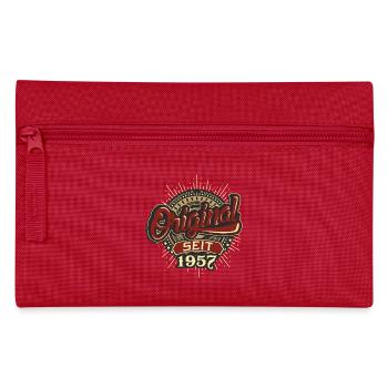 Geburtstag Original seit 1957 - Federtasche - Rot - Vorne