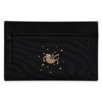 Faultier_Weltall - Federtasche - Schwarz - Vorne