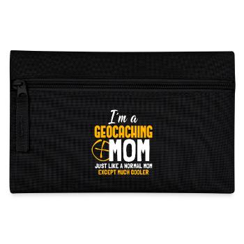 I´m a Geocaching Mom - Federtasche - Schwarz - Vorne