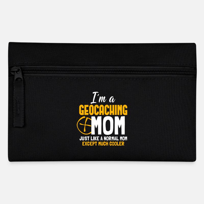 Je suis Geocaching Maman - Trousse - noir