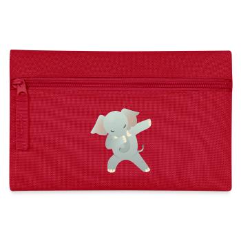Elephant Dab Dance - Cool Gift - Trousse - rouge - Devant