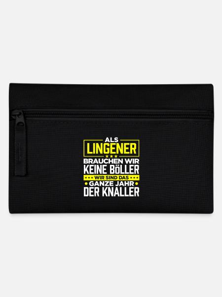 LINGENER - Böller - Federtasche - Schwarz