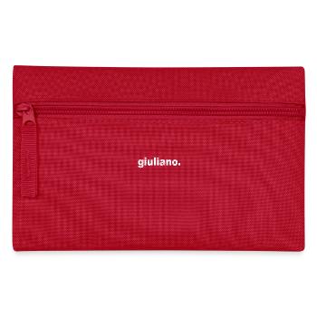 Gift Grunge Style First Name giuliano - Pencil Case - red - Front