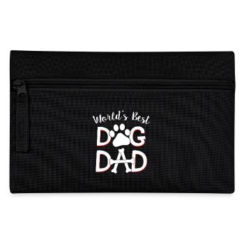 Worlds Best Dog Dad - Pencil Case - black - Front