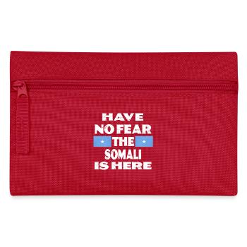 Ne vous inquiétez pas, land party est ici Somalie - Trousse - rouge - Devant