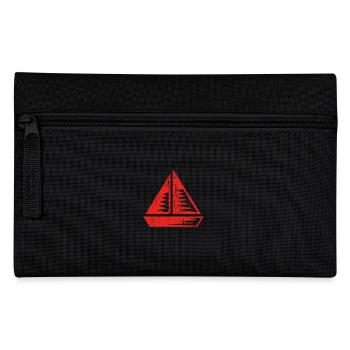 sport cadeau hobby christmas selgeln voilier - Trousse - noir - Devant