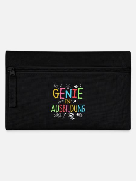 Genie in Ausbildung - Federtasche - Schwarz
