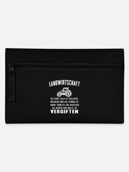 Landwirtschaft - Federtasche - Schwarz