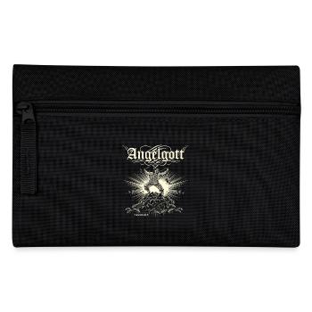 Angel Shirt Angelgott RAHMENLOS - Federtasche - Schwarz - Vorne