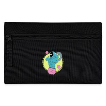 The good astronaut walking - Pencil Case - black - Front