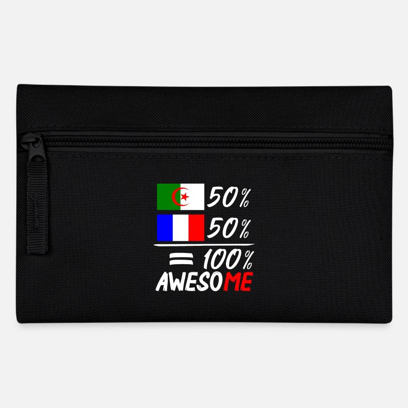 Moitié Français / moitié Algérien - Trousse - noir