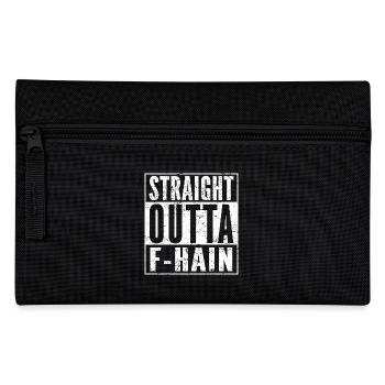 STRAIGHT OUTTA FRIEDRICHSHAIN Berlin Shirt F-HAIN - Federtasche - Schwarz - Vorne