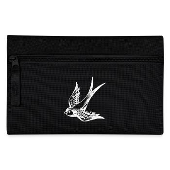 swallow bird summer wings - Pencil Case - black - Front