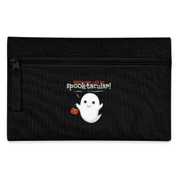 halloween ghost - Pencil Case - black - Front