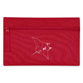 Manta Ray - Pencil Case - red - Front