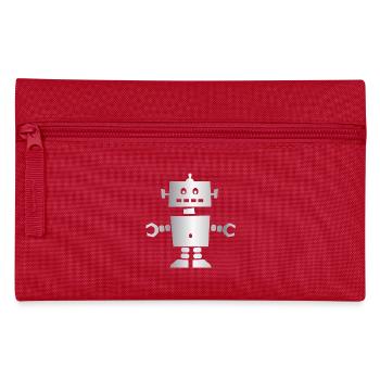 Roboter - Federtasche - Rot - Vorne