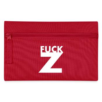 Fuck z - Federtasche - Rot - Vorne