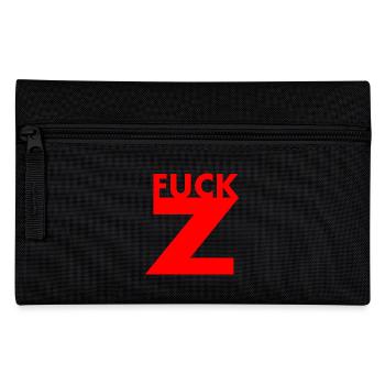 Fuck z - Federtasche - Schwarz - Vorne