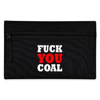 Fuck you coal - Trousse - noir - Devant