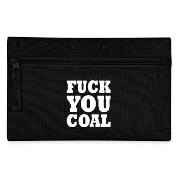 Fuck you coal - Trousse - noir - Devant