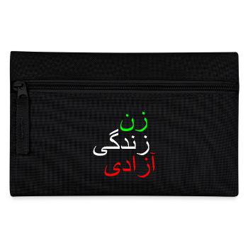 Women life freedom - Pencil Case - black - Front