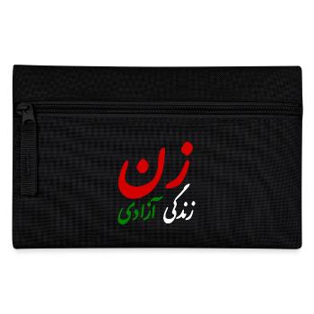 Women life freedom - Pencil Case - black - Front