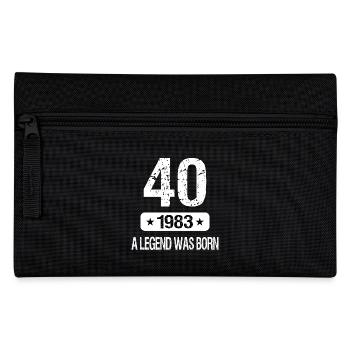 40e anniversaire 1983 UNE LÉGENDE EST NÉE - Trousse - noir - Devant