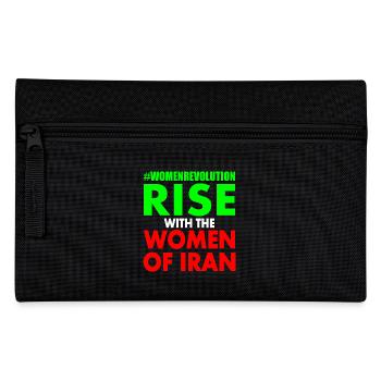 Rise with the women of iran - Trousse - noir - Devant