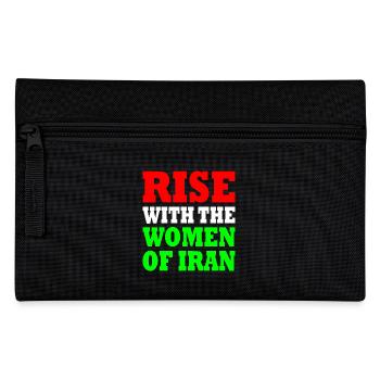 Rise with the women of iran - Trousse - noir - Devant