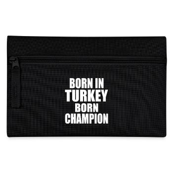 born in turkey born champion - Türkei - Federtasche - Schwarz - Vorne