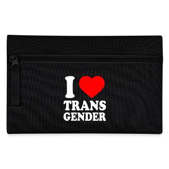 I love transgender trans - Trousse - noir - Devant