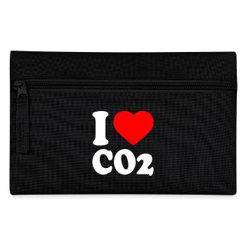 I love co2 - Pencil Case - black - Front