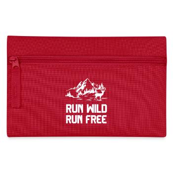 Trail Running - Run Wild, Run Free - Trousse - rouge - Devant
