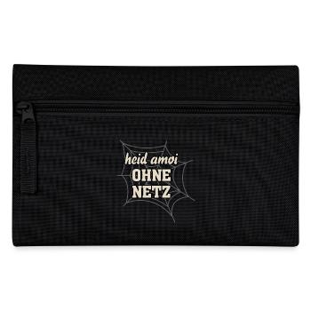 heid amoi OHNE NETZ-heite mal OHNE NETZ, pun - Pencil Case - black - Front