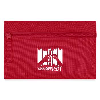 Nur ein Architekt - Federtasche - Rot - Vorne