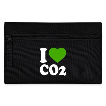 I love co2 - Pencil Case - black - Front